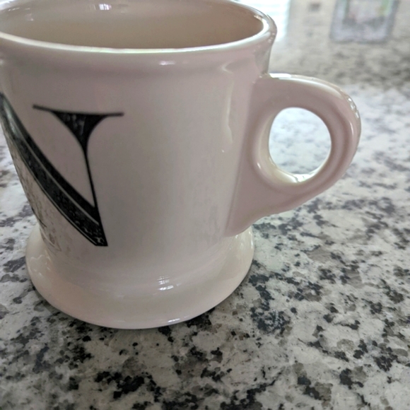 Anthropologie N initial monogrammed letter mug - Picture 3 of 6